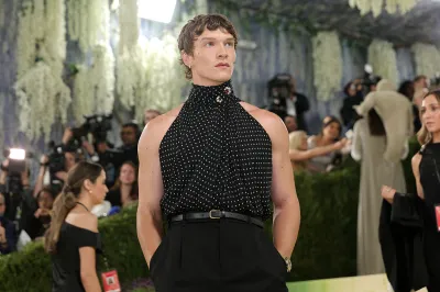 NEW YORK, NEW YORK - MAY 04: Connor Storrie attends the 2026 Met Gala Celebrating 