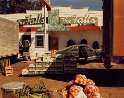 Stephen Shore, U.S. 10, Post Falls, Idaho, August 25, 1974, printed later