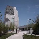 CHICAGO, ILLINOIS - MAY 15: The Obama Presidential Center towers over Jackson Park on May 15, 2026 in Chicago, Illinois. The Center is scheduled to open to the public on June 19th. (Photo by Scott Olson/Getty Images)