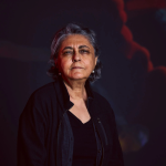 Portrait of Nalini Malani.