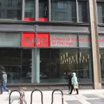 A building with a logo reading