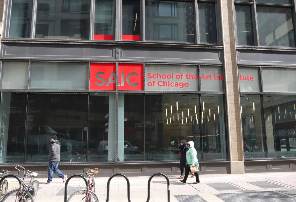 A building with a logo reading