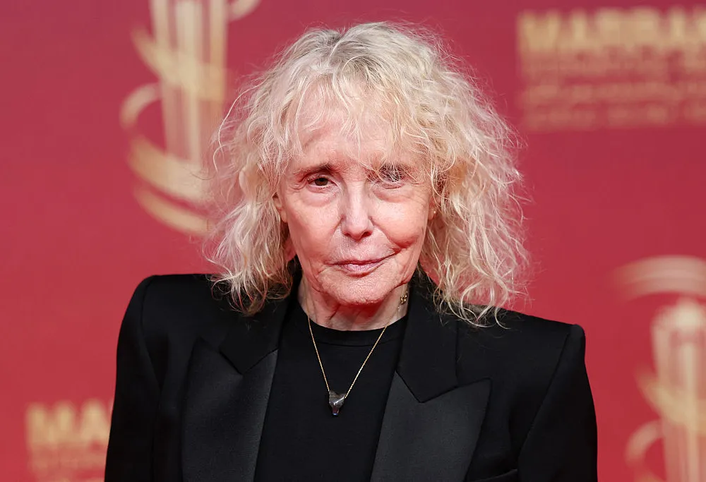 Claire Denis attends the red carpet during day Eight of the 22nd Marrakech International Film Festival, Morocco, 2025.