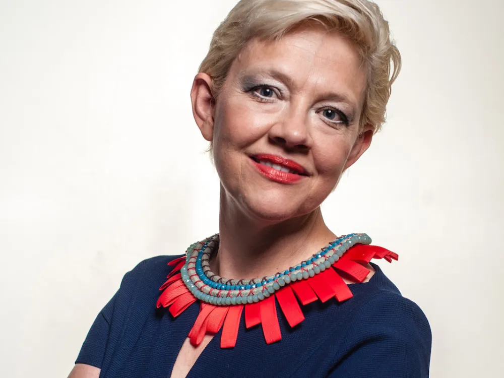 Portrait of Kim Sajet.