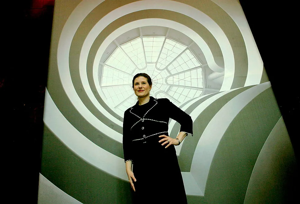 (AUSTRALIA OUT) Curator for the next Melb. Winter Masterpiece Series Valerie Hillings from New York