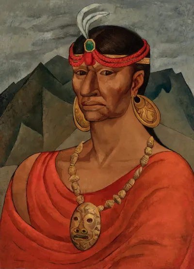Oswaldo Guayasamín, Atahualpa, 1946