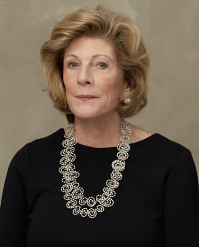 Portrait of Agnes Gund.