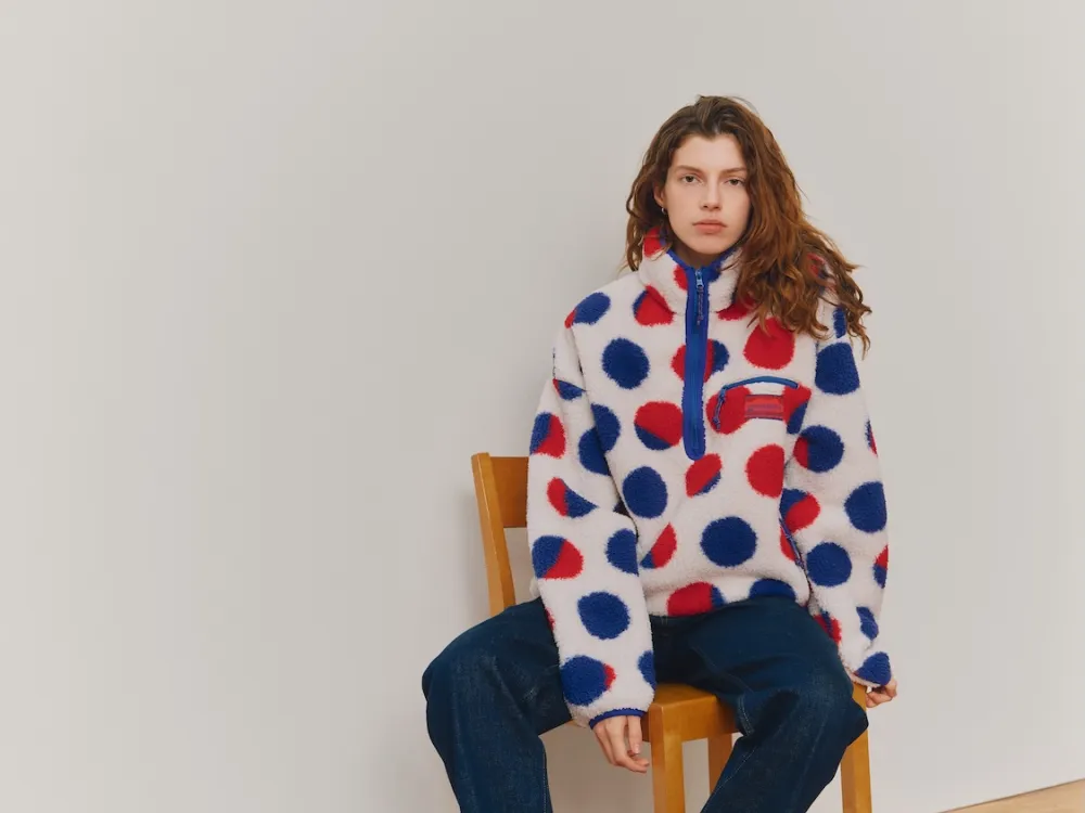 A new piece from the 2026 clothing collaboration between Gap, the Whitney Museum of American Art, and the Roy Lichtenstein Estate.