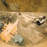 Joseph Beuys in his installation