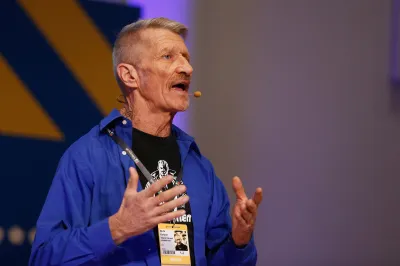 speaks during a seminar during the second day at the Eurobest festival of creativity at Finlandia Hall on December 2, 2014 in Helsinki, Finland.