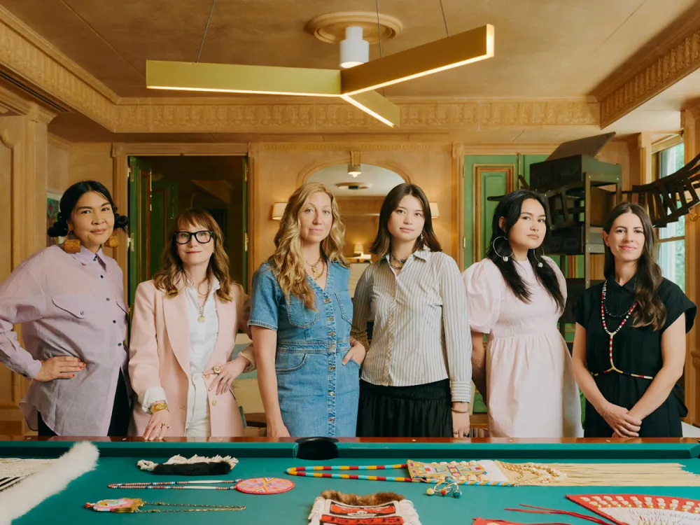 Group portrait of Rachel Martin, Becky Gochman, Audrey Lea Collins, Nicole van Brugge, Moonoka Begay, and Laura Phipps.