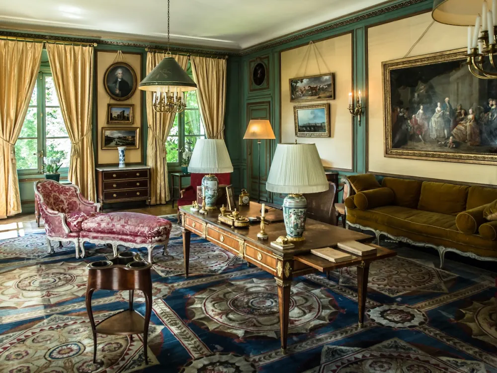 Interior of the Musée Nissim de Camondo in Paris